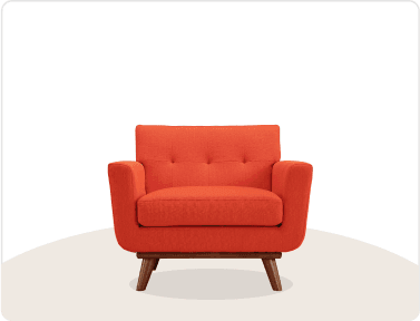 Red armchair